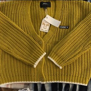 Obey cardigan